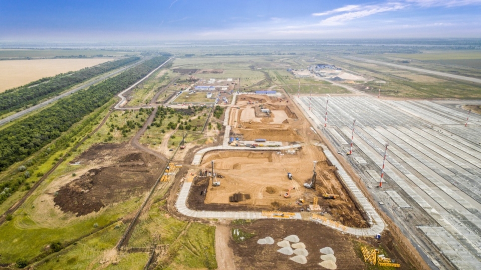 ESTA Construction начала строительство международного аэропорта в Саратове