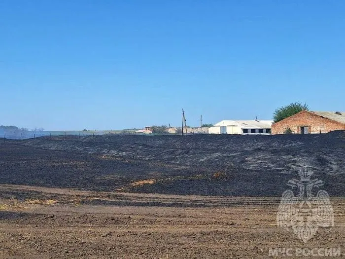 В Краснодарском крае оценивают ущерб от пожара в агрохолдинге «Лабинский»