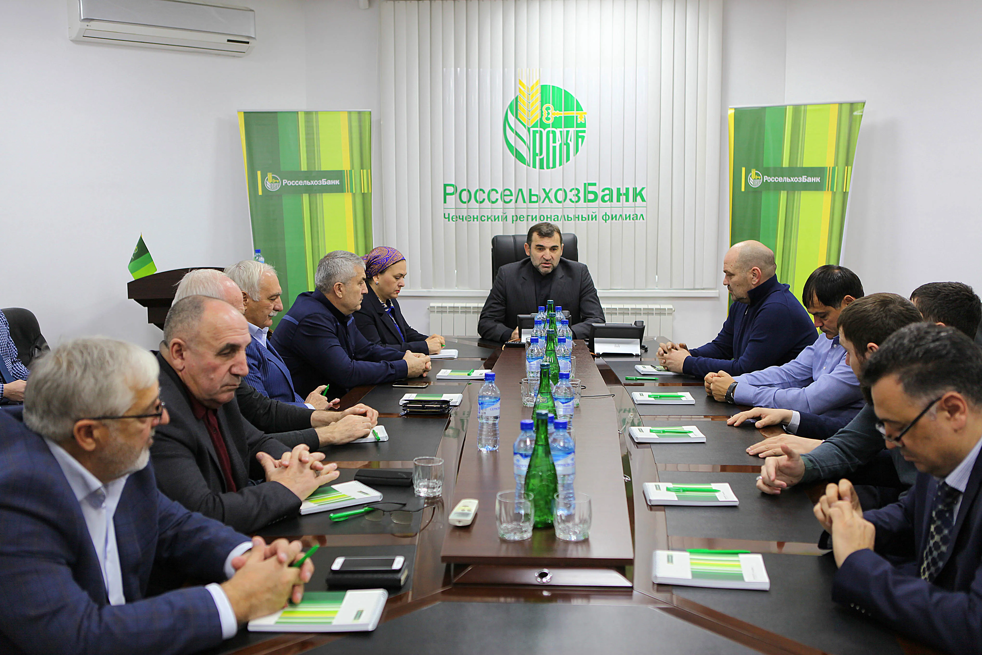 Россельхозбанк организовал круглый стол с предпринимателями Чеченской Республики