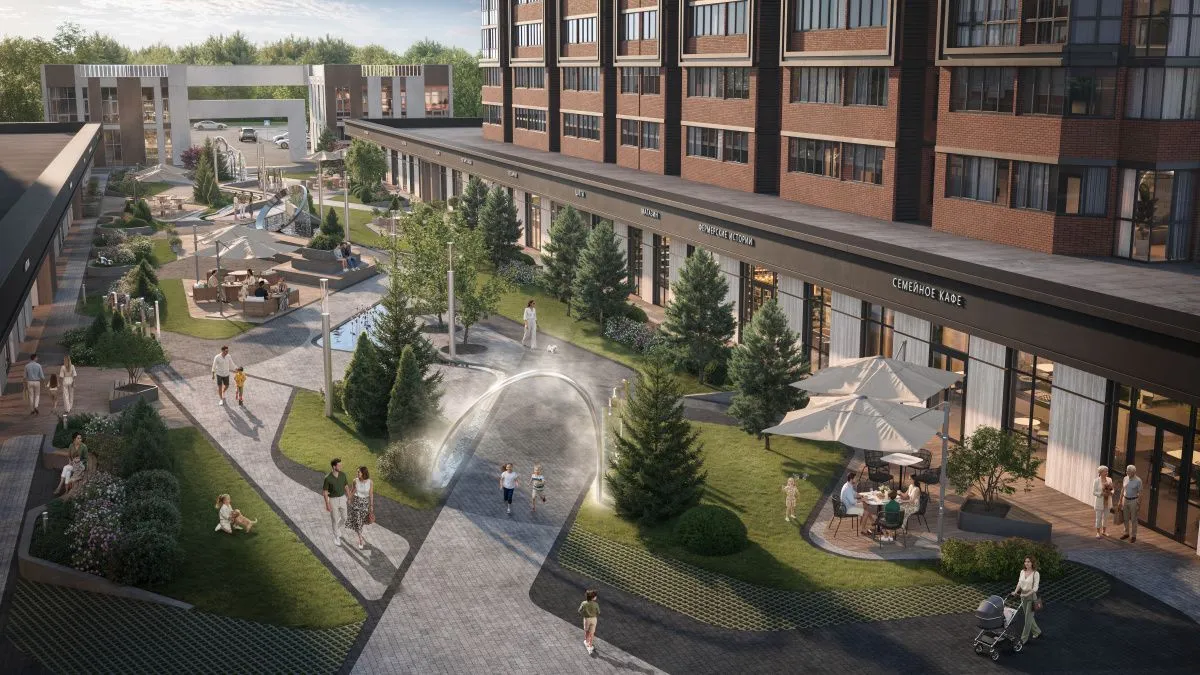 ЖК «Рекорд» от DOGMA: концепция благоустройства «от истока до тумана»