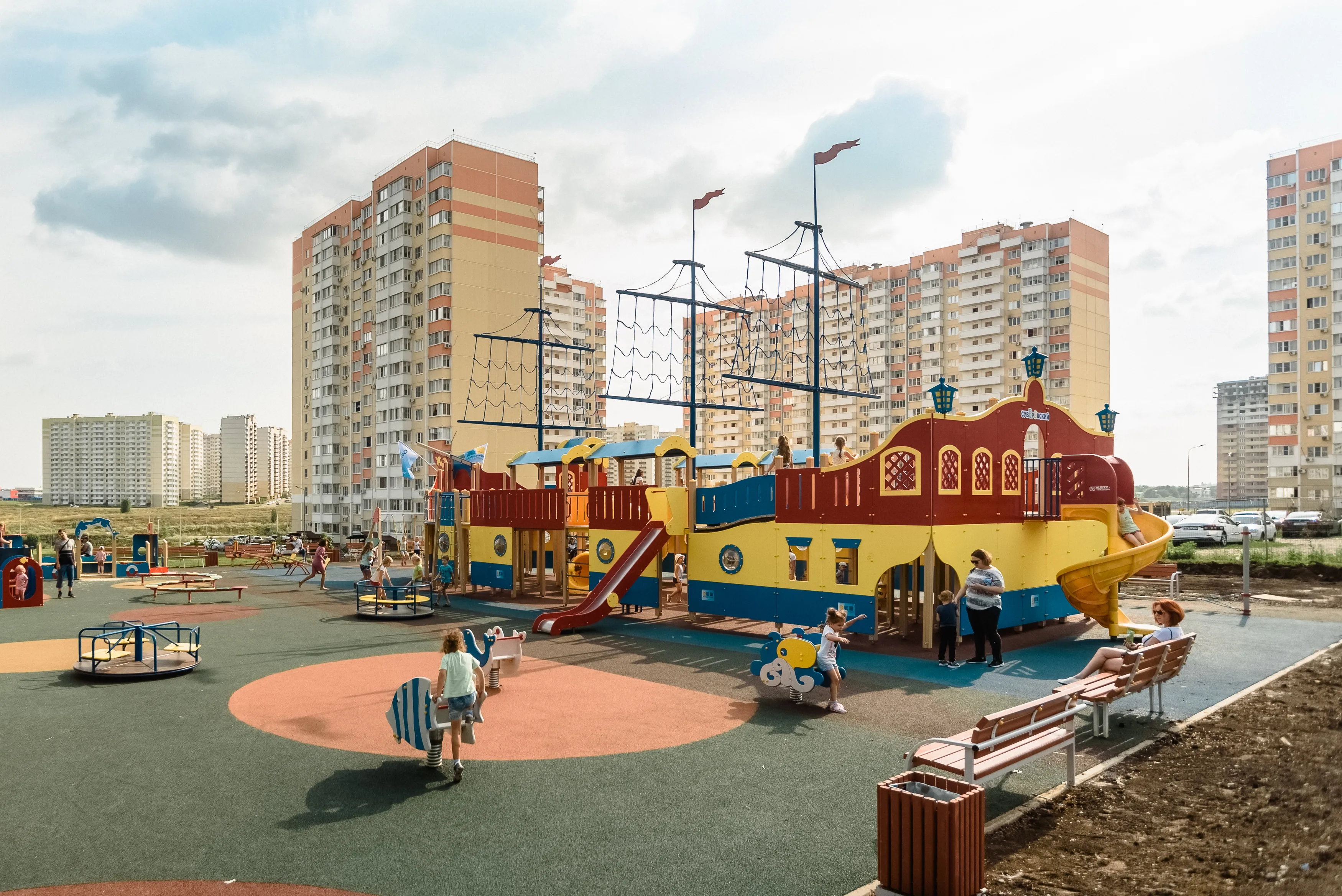 «В наших районах всё продумано до мелочей»