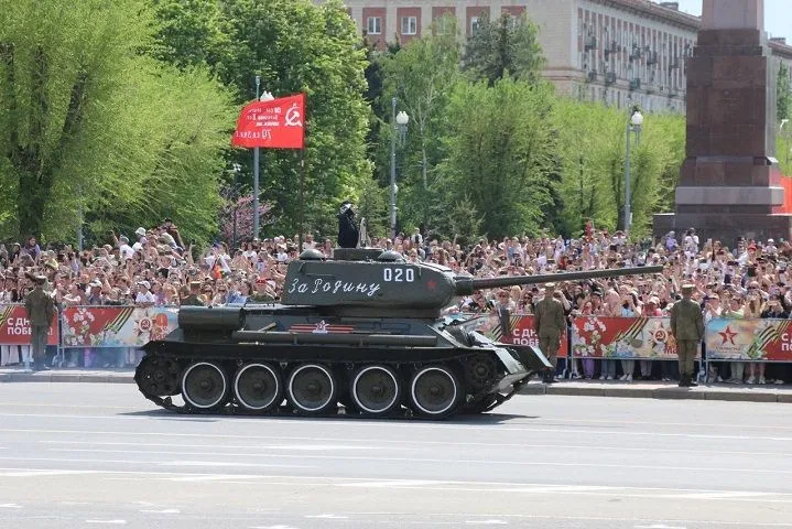 В южных регионах прошли парады и торжественные мероприятия в часть Дня Победы 
