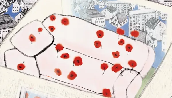 Непривычно стоять к покупателю передом