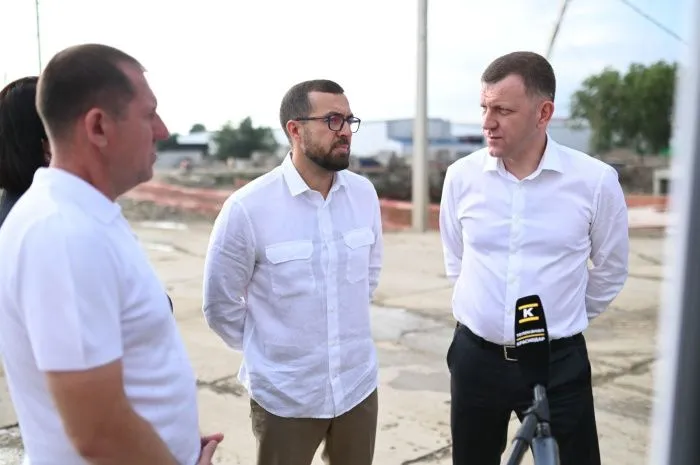 Социальные объекты ЖК «Патрики» девелопера ТОЧНО посетил с визитом мэр Краснодара