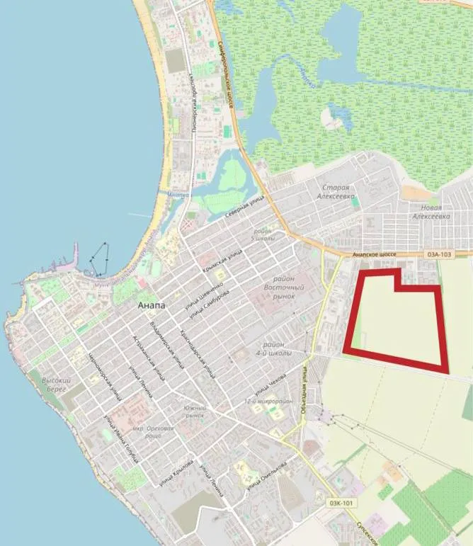 В Анапе в рамках проекта КРТ застройщик возведет социальные объекты на 16 млрд рублей