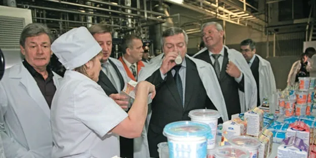 Попали в молоко