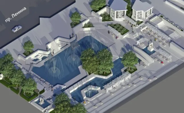 В Ростове градозащитники призвали горожан голосовать за аутентичный проект фонтана на Ленина