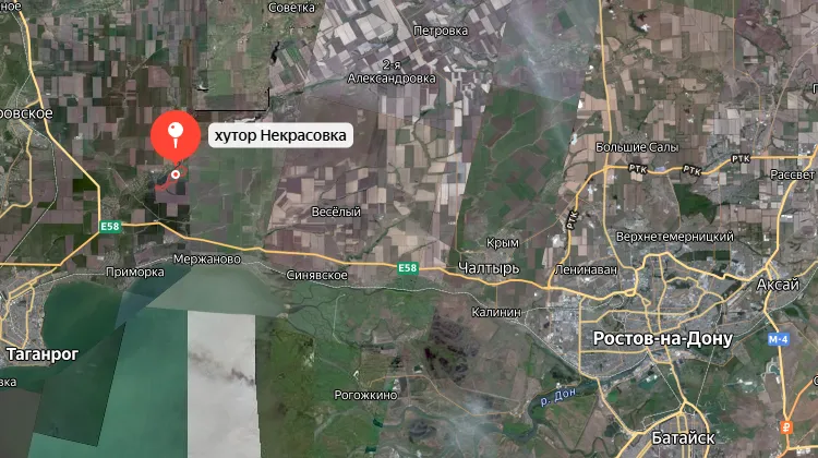 карта Некрасовка