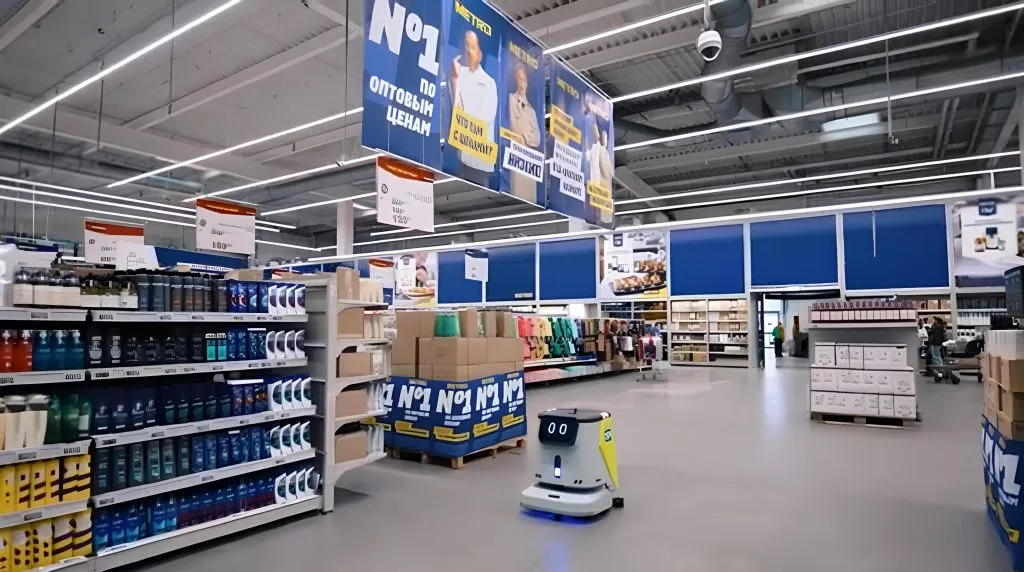 Для крупных магазинов важна производительность машины, поскольку роботу предстоит большая площадь уборки // Фото: METRO Для крупных магазинов важна производительность машины, поскольку роботу предстоит большая площадь уборки // Фото: METRO