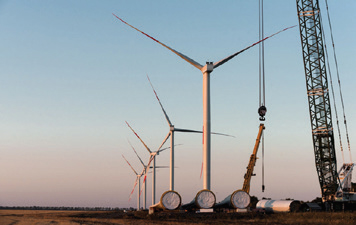 Энергия азовского ветра поступит в сеть в 2021 году