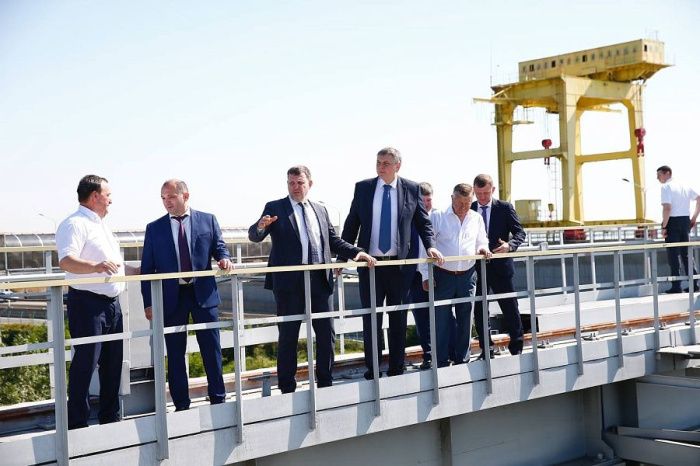 Представители власти Адыгеи и Кубани  проверили систему безопасности на Краснодарском водохранилище