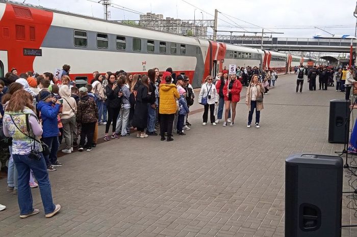 В Волгоград прибыли 500 участников железнодорожного круиза