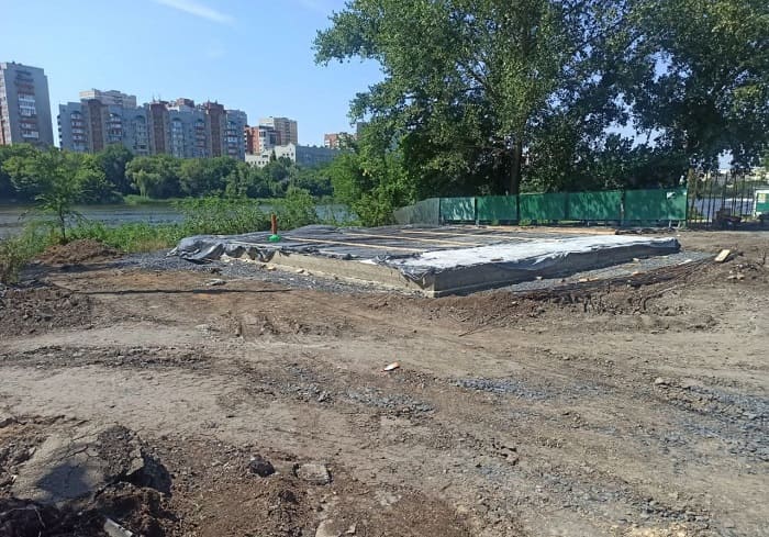 Мэр Ростова опубликовал фото реконструкции парка «Дружба»