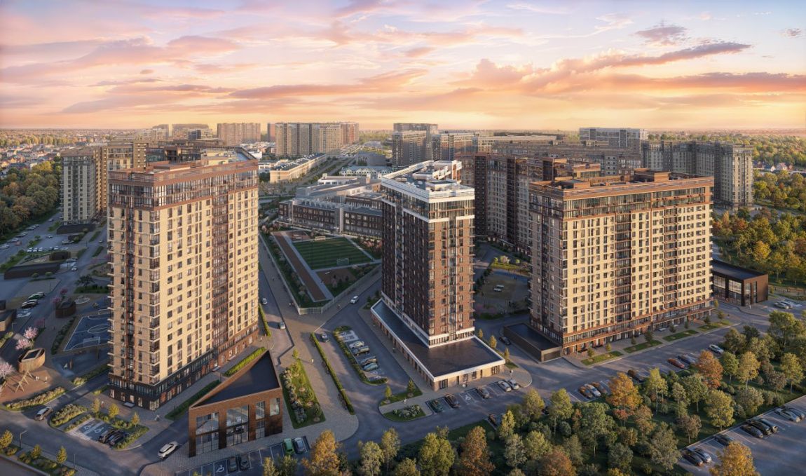 Строительная готовности фитнес-клуба 50 GYM в Dogma park составляет 45%