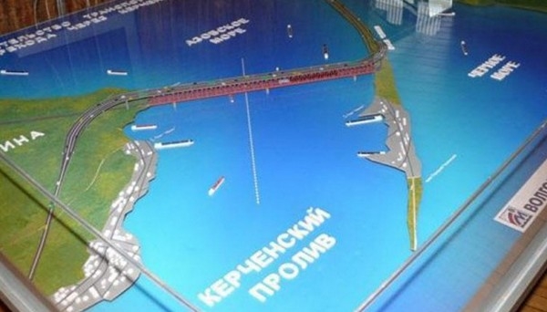 Первые заказы на строительство моста в Крым распределят в мае