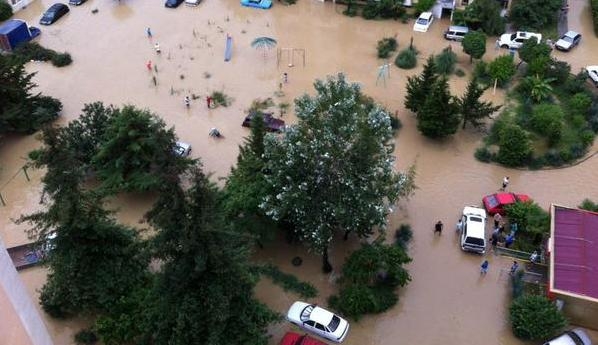 В Сочи эвакуировали более 280 человек, подтоплено более 560 домов