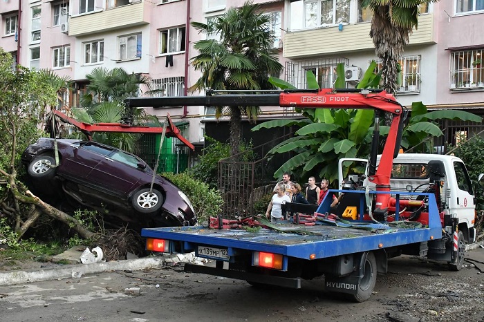 Ущерб от ливня и подтопления в Сочи в конце июля оценили в 676 млн рублей