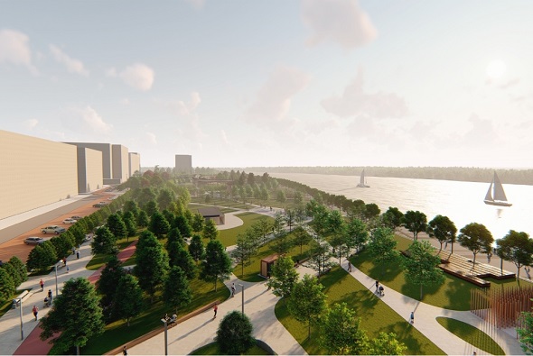 В Краснодаре в 2021 году выберут подрядчика для строительства I этапа новой набережной