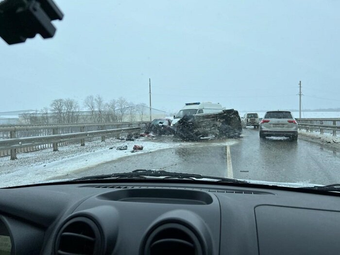 На Северном обходе Ростова произошла авария с участием нескольких автомобилей