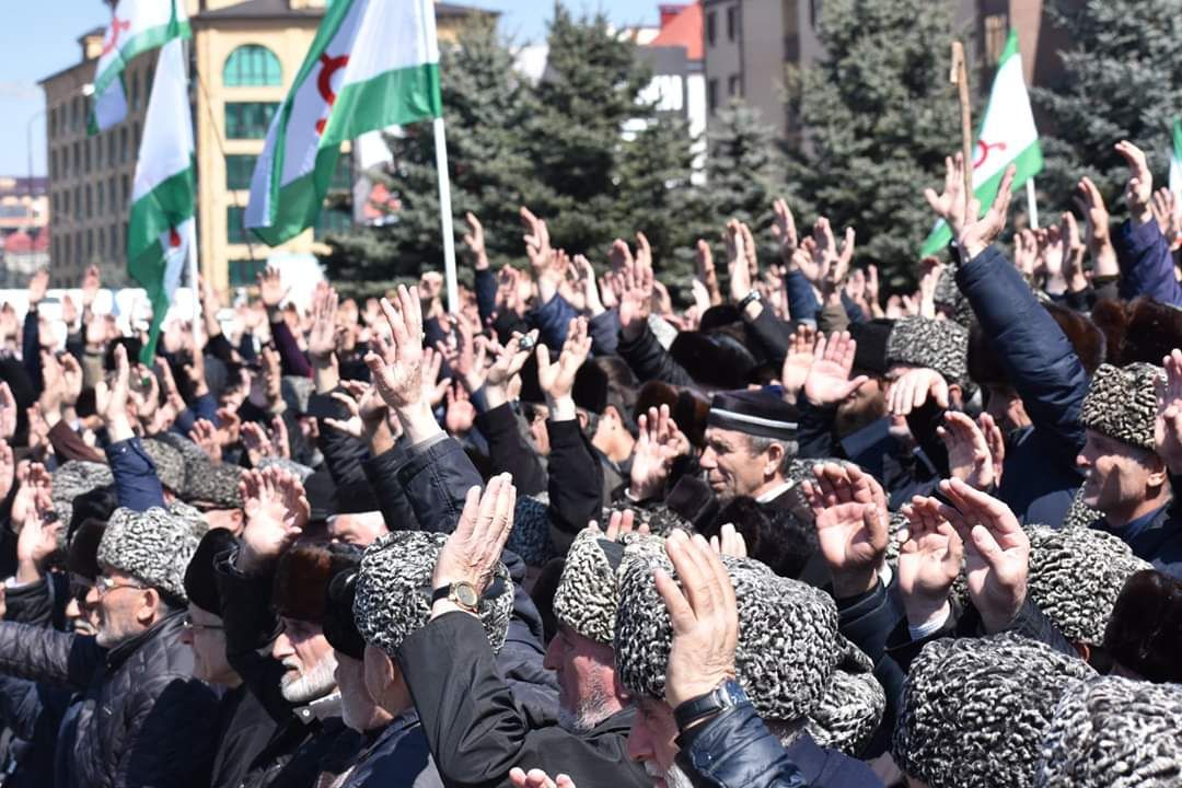 Новый протест: в Ингушетии выступают против закона о референдуме