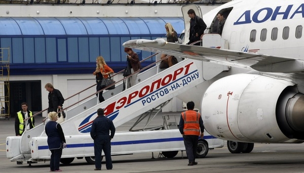 В Ростовском аэропорту вырос внутрироссийский поток, и значительно снизилось количество международных полетов