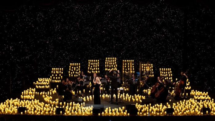 Волшебный свет Рождества. Lumisfera и 3000 свечей