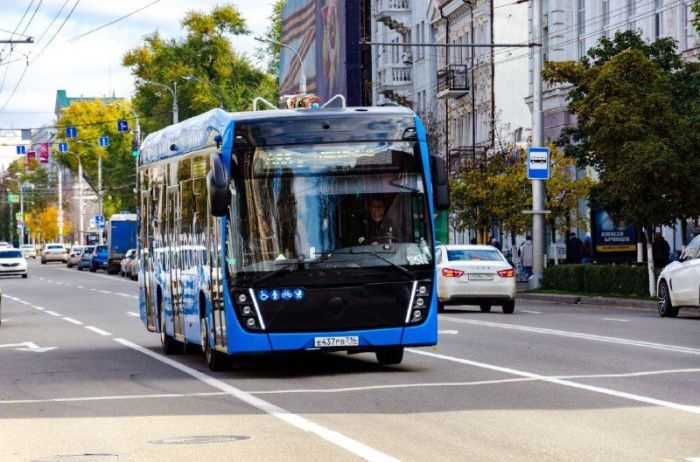 До конца 2023 года на муниципальных маршрутах в Ростове запустят 20 электробусов «КамАЗ»