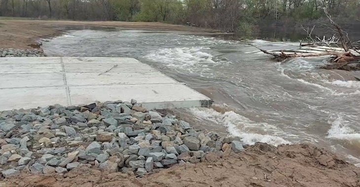 В Волгоградской области проводится прокурорская проверка по факту прорыва плотины