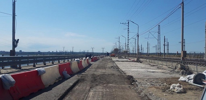 В Волгоградской области приступили к ремонту последнего участка моста Волжской ГЭС