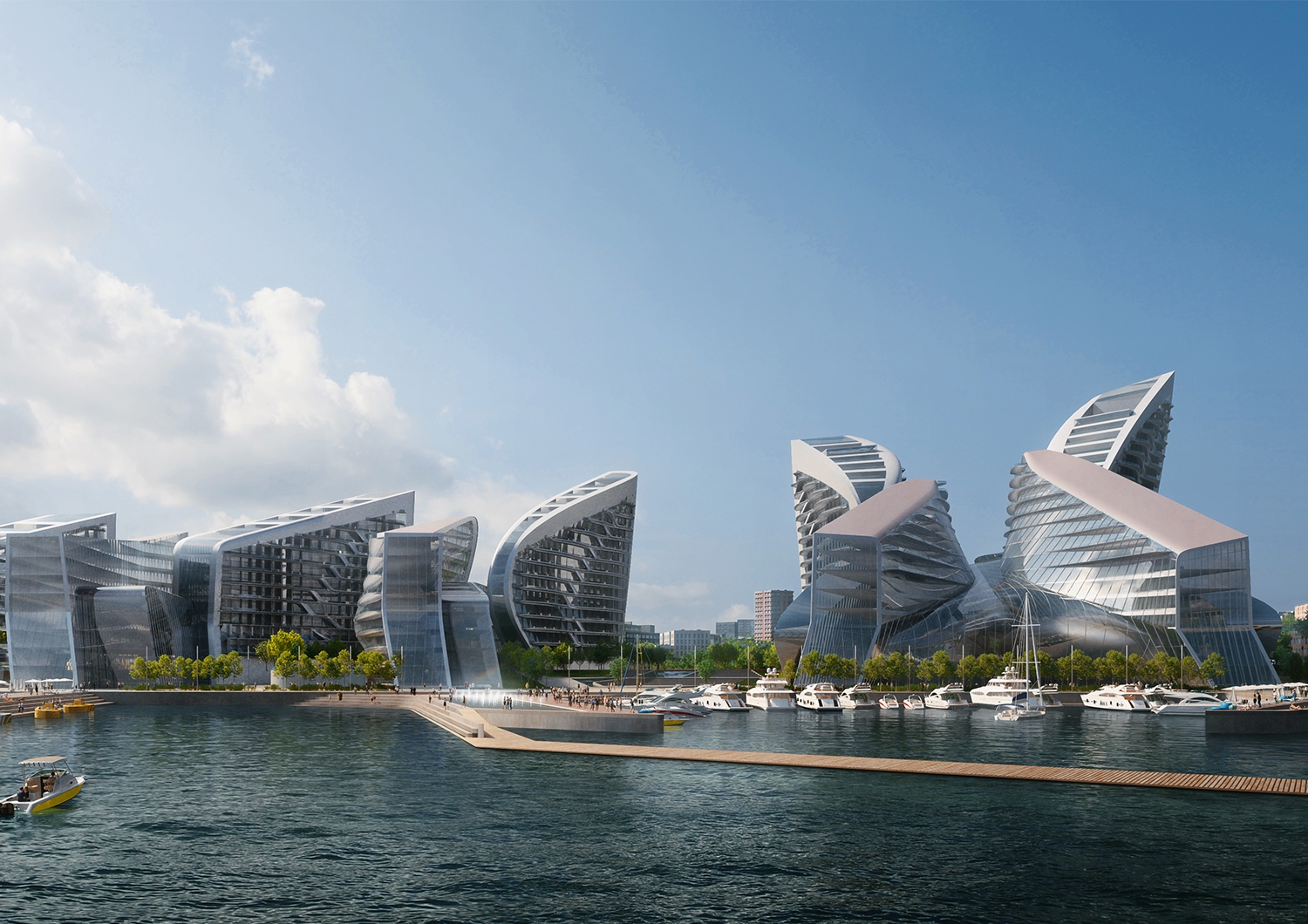 Туркластер в Новороссийске построят по проекту бюро Zaha Hadid Туркластер в Новороссийске построят по проекту бюро Zaha Hadid