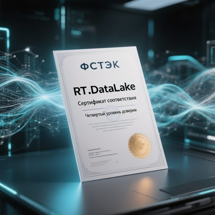 RT.DataLake получил сертификат ФСТЭК четвертого уровня