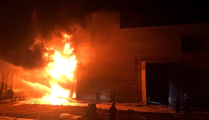 На заводе «Невинномысский Азот» в Ставропольском крае произошел пожар