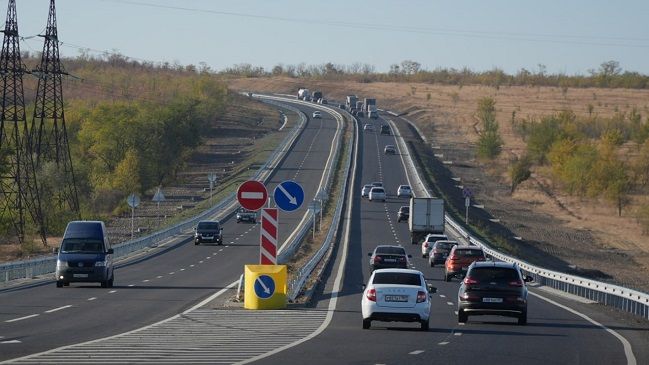 В ЮФО часть федеральных трасс Росавтодора расширили до четырёх полос в 2024 году