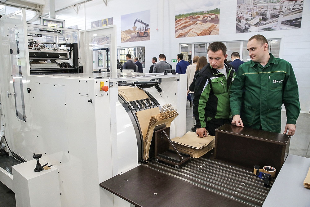 Segezha Group запустила на Дону производство фасовочных пакетов