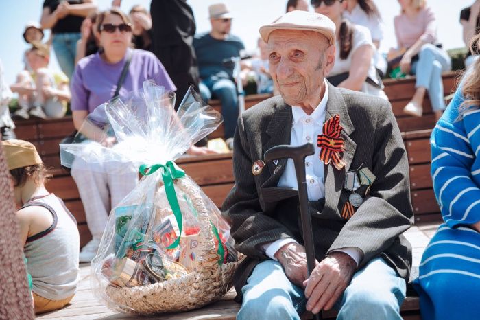 В Краснодаре в парке «Родные Просторы» прошел праздник в честь 78-ой годовщины Победы