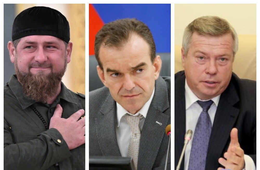Трое глав регионов Юга оказались в списке самых влиятельных россиян