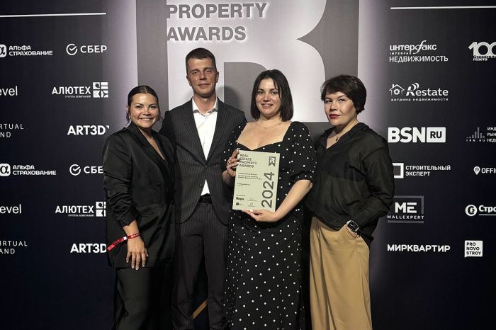ГК ТОЧНО стала лауреатом премии Real Estate Property Awards 2024