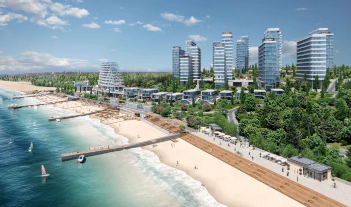 Элитный курортный комплекс за 40 млрд руб. появится на заброшенном берегу Севастополя