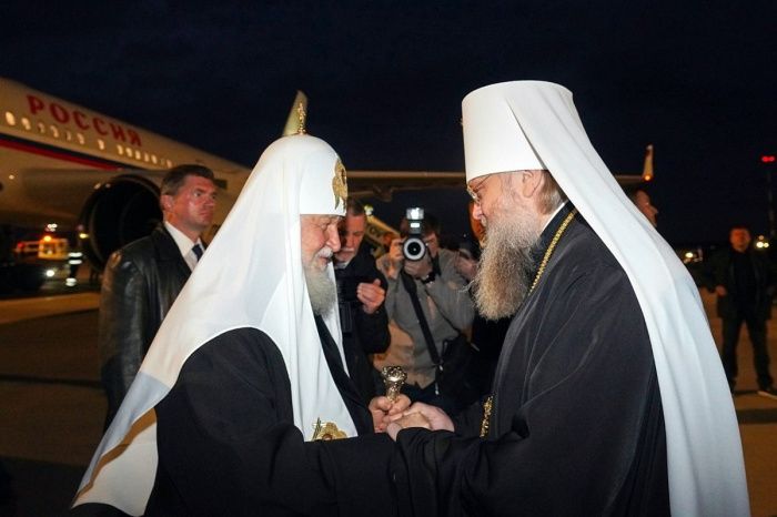 Патриарх Кирилл прибыл в Ростов с визитом Патриарх Кирилл прибыл в Ростов с визитом