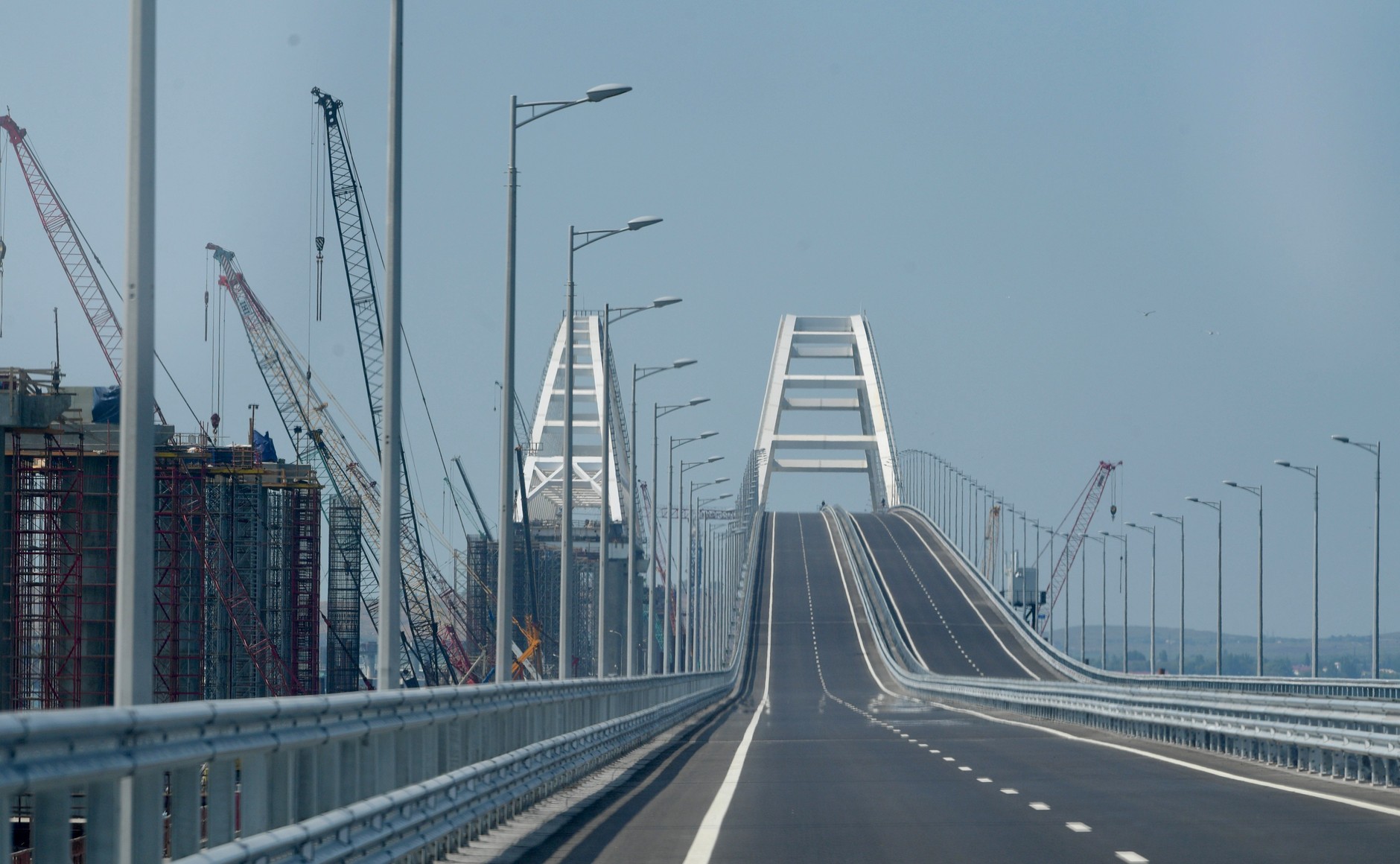 Новая дорога к Крымскому мосту на Кубани обойдется в 128 млрд рублей