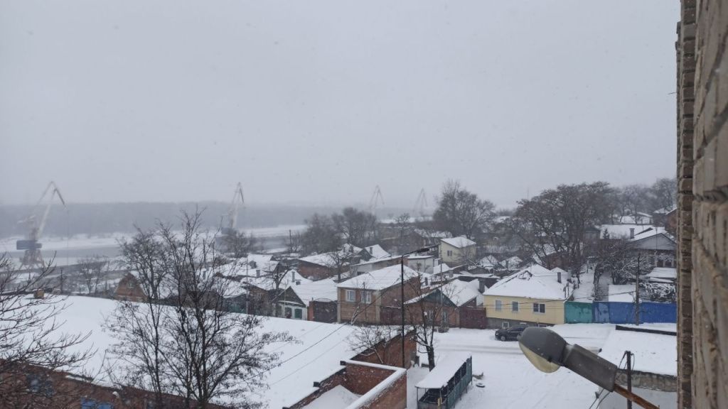 Снегопад Ростов 2