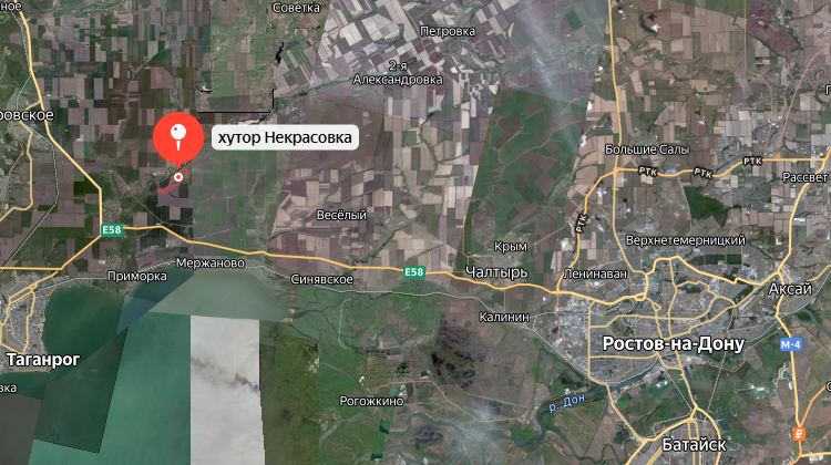 карта Некрасовка