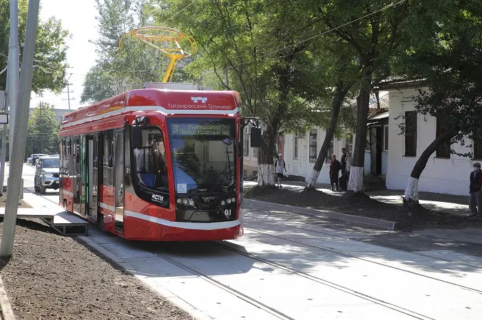 Таганрогский трамвай в первые дни будет бесплатным