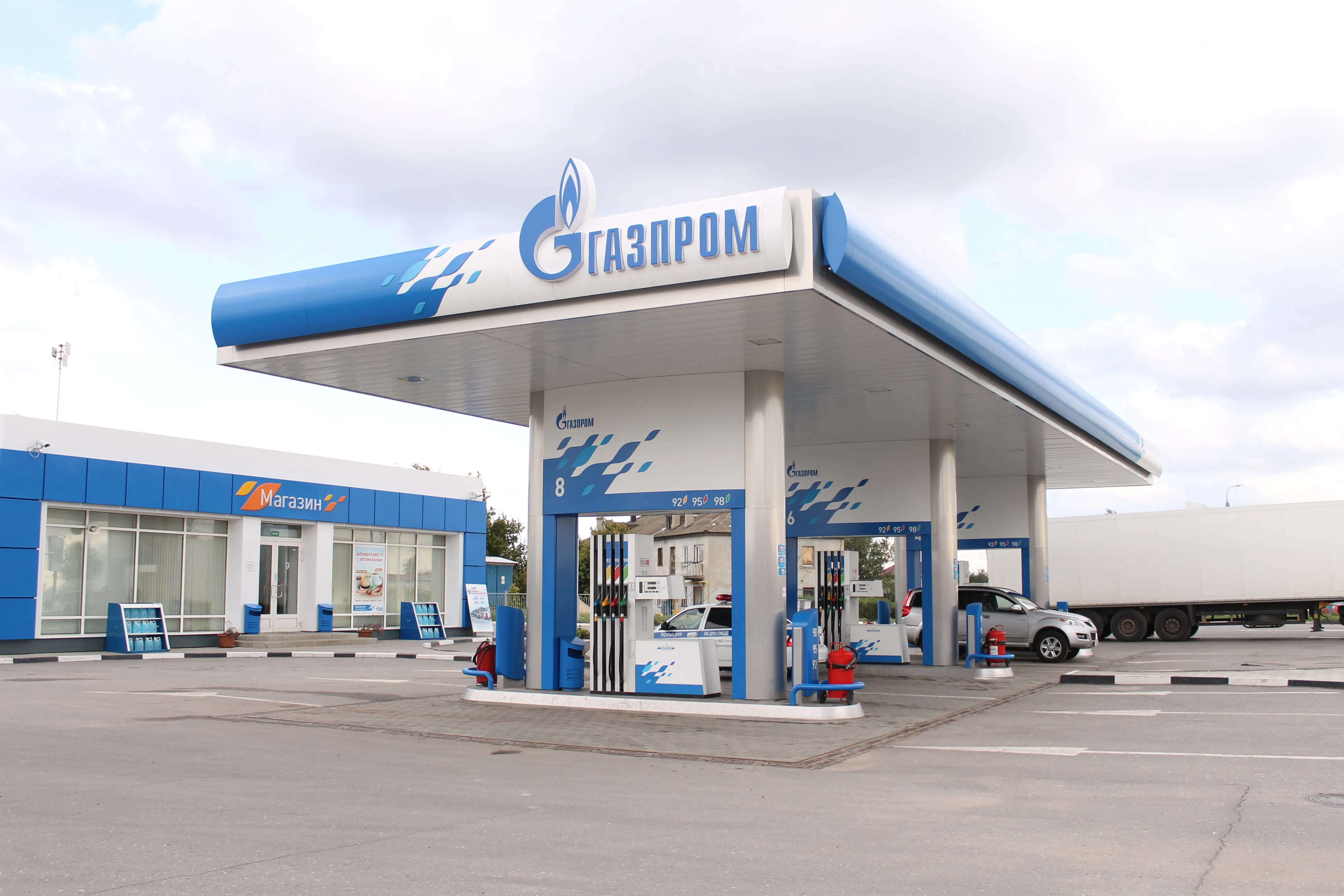 АЗС «Газпром»: экономить стало проще