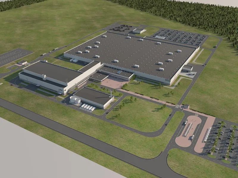 В Подмосковье началось строительство завода «Мерседес-Бенц»