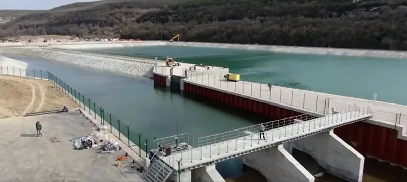В Крыму военные построили гидротехнический комплекс для обеспечения Севастополя водой