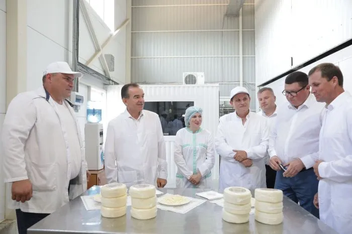 На Кубани инвестировали 200 млн рублей в строительство молочного комбината