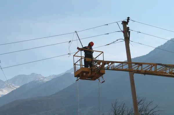 В Краснодаре с наступлением морозов начались аварийные отключения электроэнергии