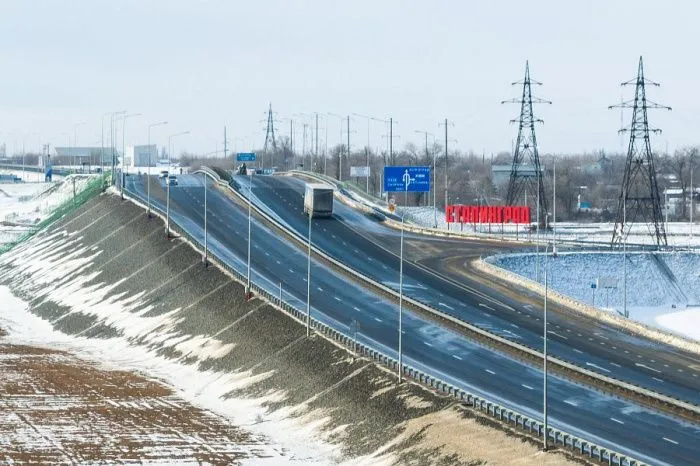 В Волгограде открыли новый путепровод на участке транспортного коридора «Север – Юг»