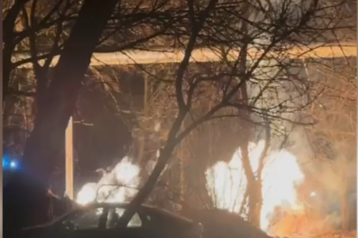 В Ставрополе при пожаре на газопроводе без газа осталась часть города
